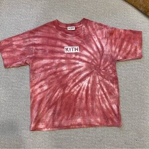 ReDone x Kith Pink Tie-Dye T-Shirt